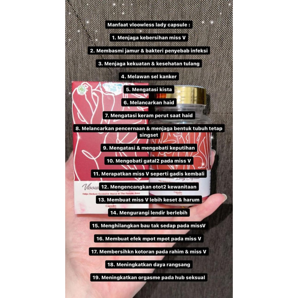 Vloowless Lady Capsule VLC