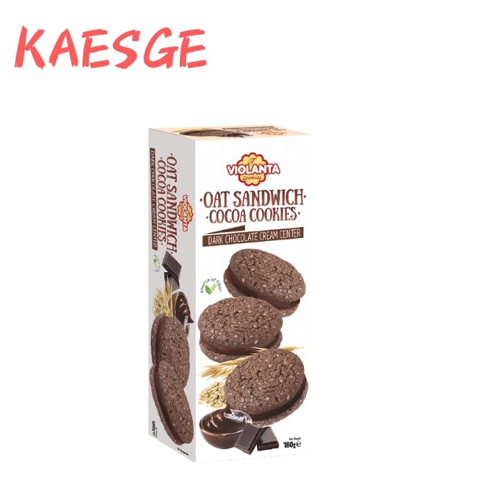

COOKIES OAT SANDWICH WITH DARK CHOCO - VIOLANTA