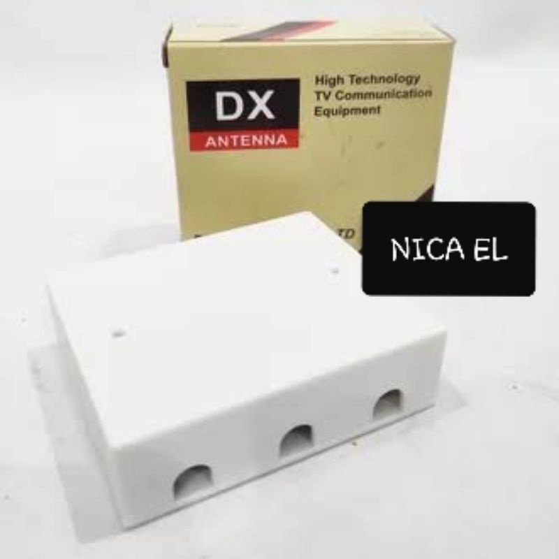 Splitter Antena TV 3 Way / Pembagi Siaran TV 3 Cabang