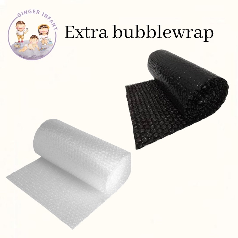 

Ekstra bubble wrap tambahn