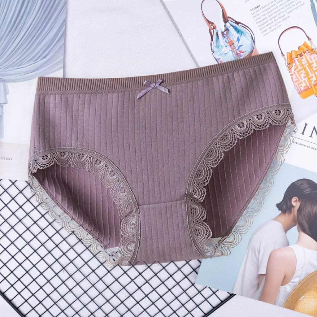 Underwear Seamless 202TM Bahan Nylon + Spandex