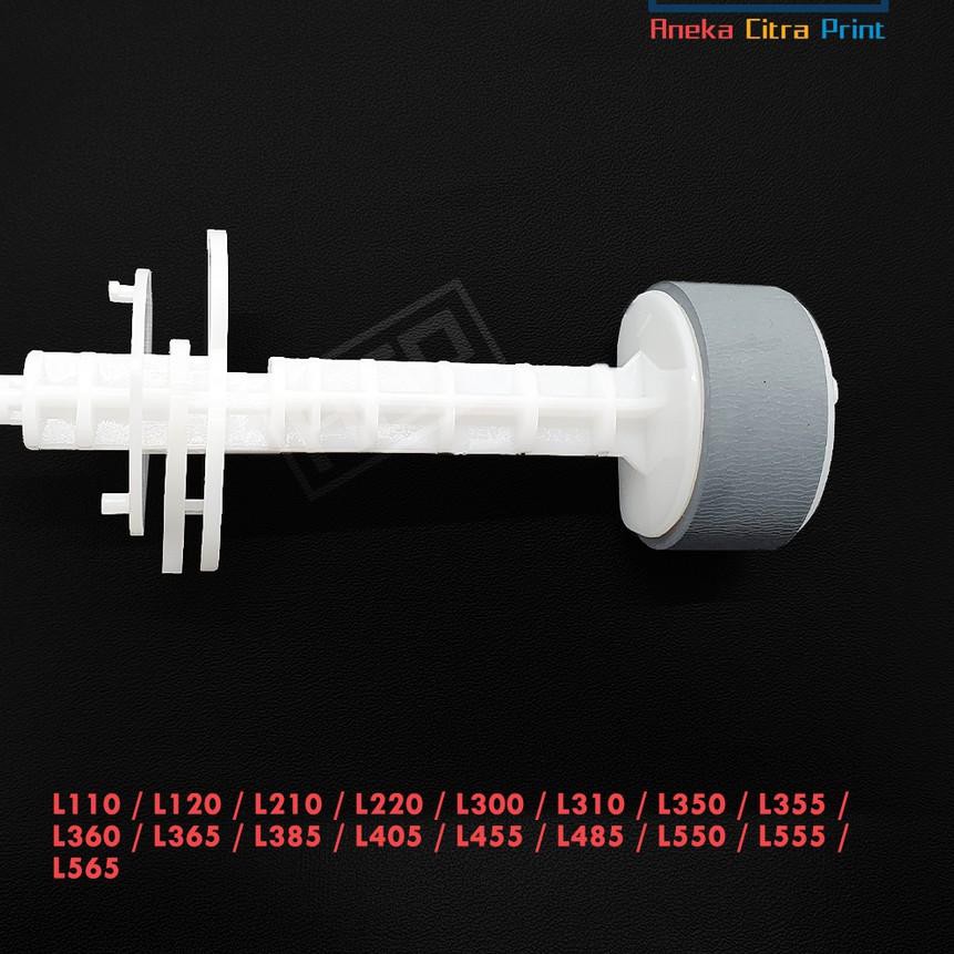 ➹ Pick Up Roller Karet Atas Bawah Epson L110 L120 L210 L310 L360 L365 L380 L385 L455 L485 - New Ori