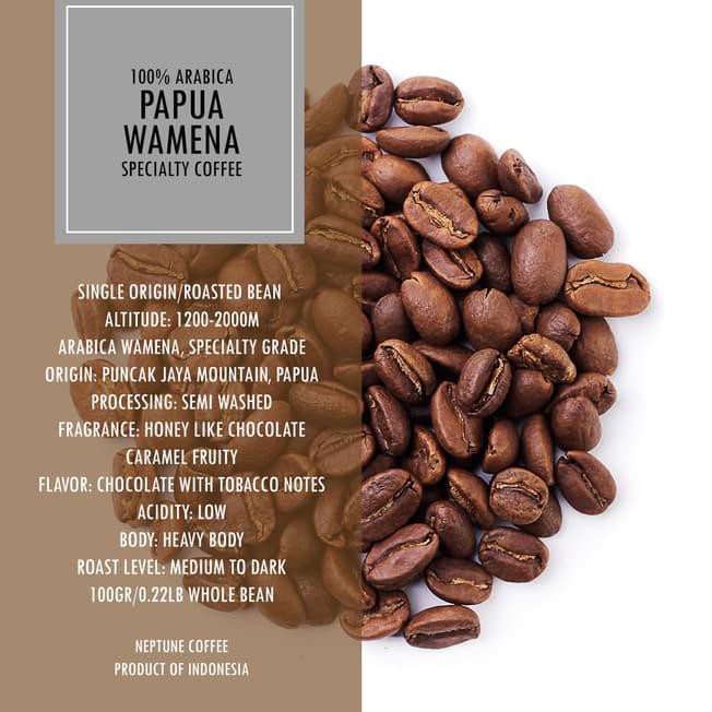 

qcpr biji kopi arabika papua wamena 250gr halokoffi arabica coffee mg2l