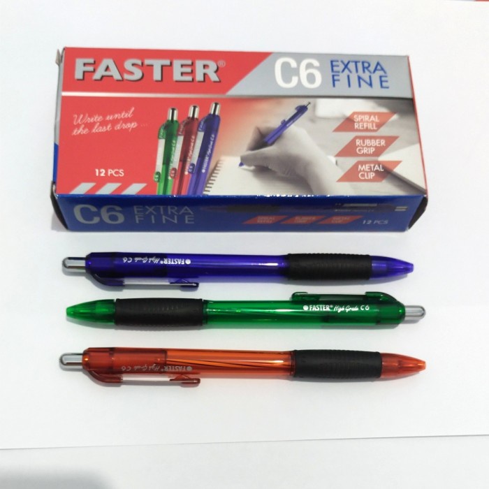 

Pulpen Faster C6 / Pulpen Faster Cetek Cetek