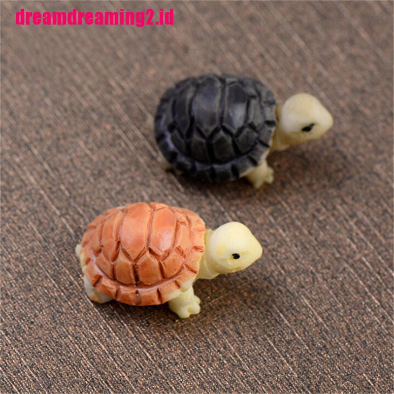 （✔✔❤10pcs Miniatur Kura-Kura Untuk Dekorasi Rumah Boneka