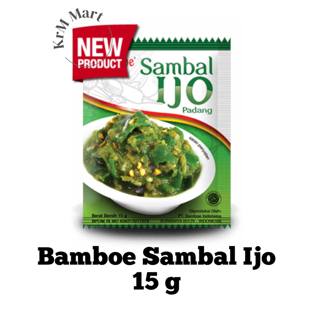 

Bamboe Sambal Ijo padang sambel uleg khas nusantara bambu hijau
