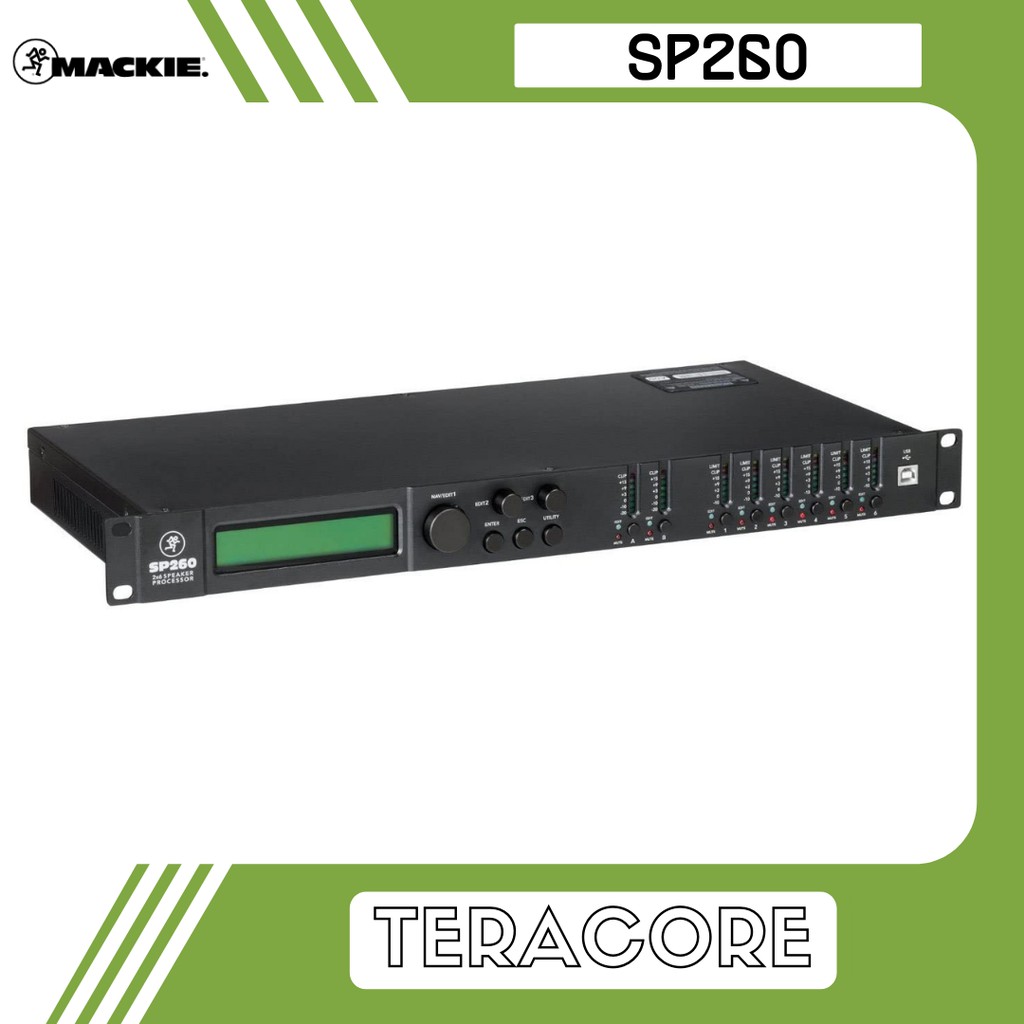 Mackie SP260 SP-260 SP 260 Digital Loudspeaker Management System DLMS