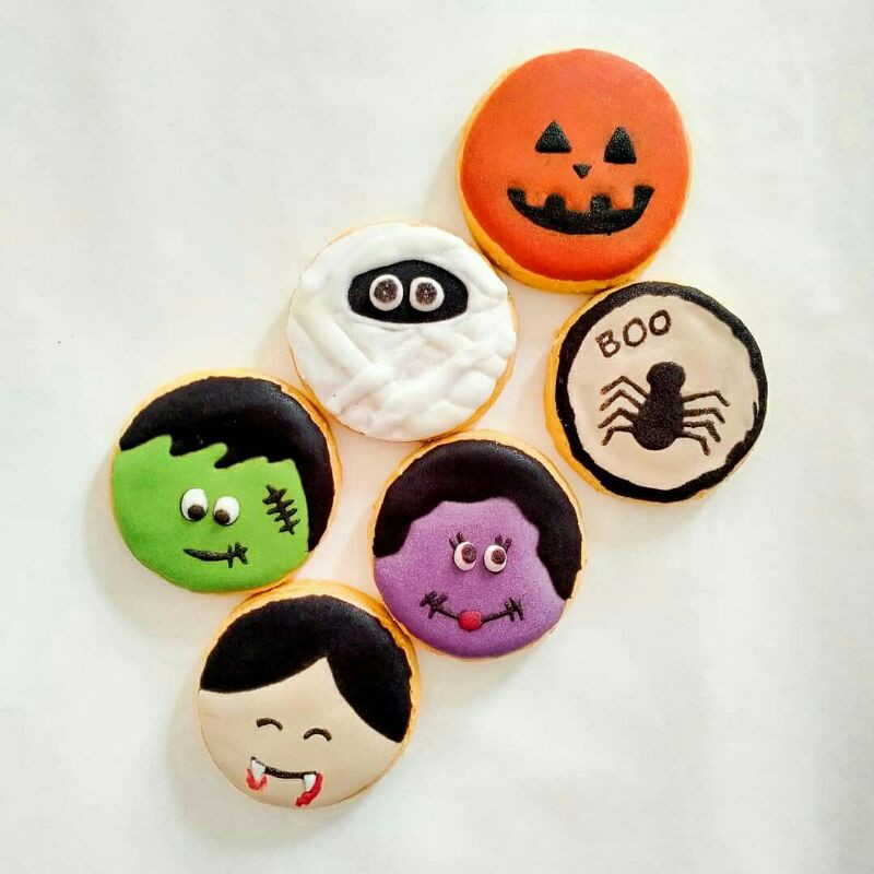 

[PO 10 HARI] Halloween sugar cookies