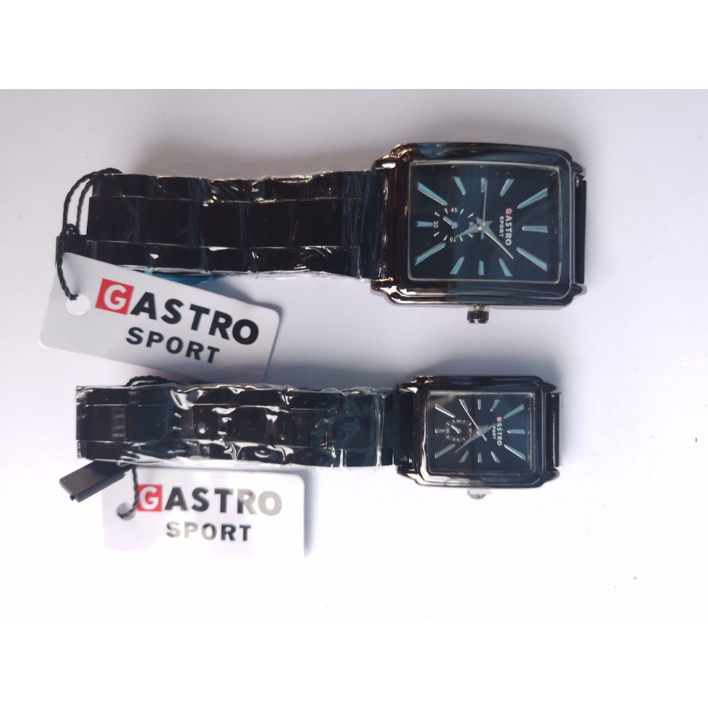 Jam Tangan GASTRO COUPLE CAPLE 8088 Watch Pria Dan wanita Couple Gastro Sport Stainless