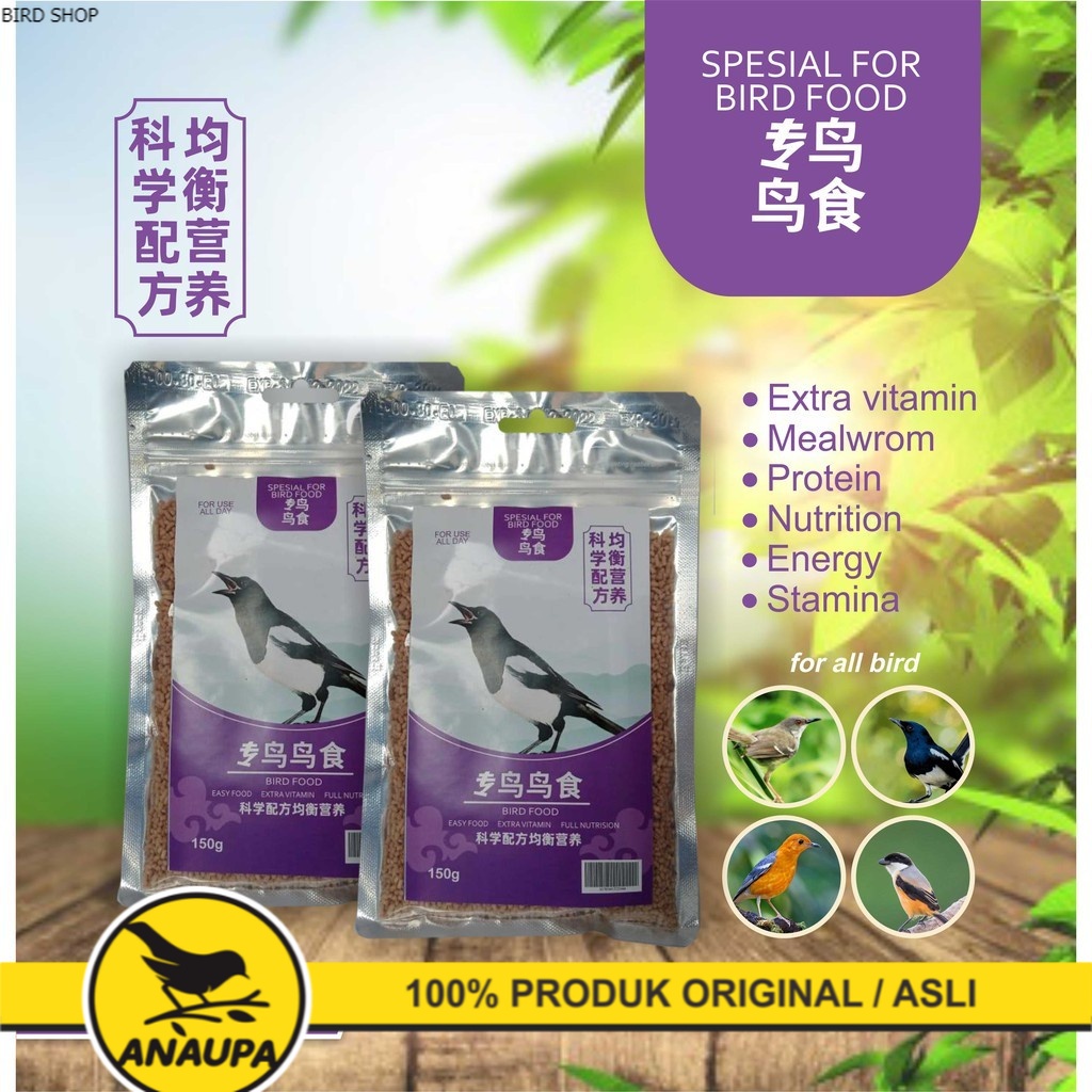 PAKAN BURUNG KACER POCI MURAI ANIS MERAH POKSAY CENDET CIBLEK GLATIK PLECI DLL