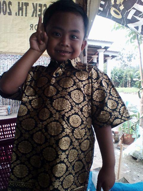 Batik Couple Keluarga Saraswati / Batik Prada / Katun Halus / Hrb026 / Familly Happy / Gamis/ Anak..