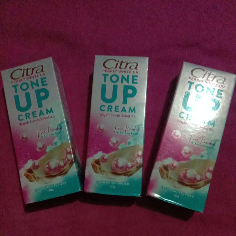 BPOM citra tone up cream pelembab wajah 40gr