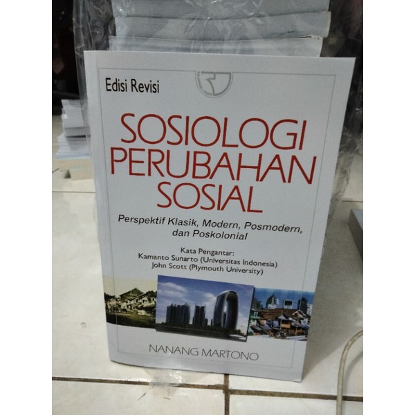 BUKU SOSIOLOGI PERUBAHAN SOSIAL - NANANG MARTONO