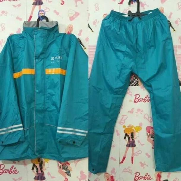 Jas Hujan Axio Europe 100% ORIGINAL khusus PINK TOSCA UNGU BIRU OREN  HIJAU IJO STABILO 7D1