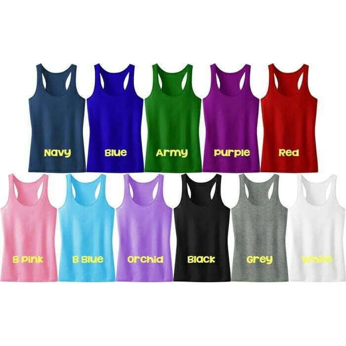 TANKTOP AGNES MELAR PREMIUM Kaos Dalam Olahraga