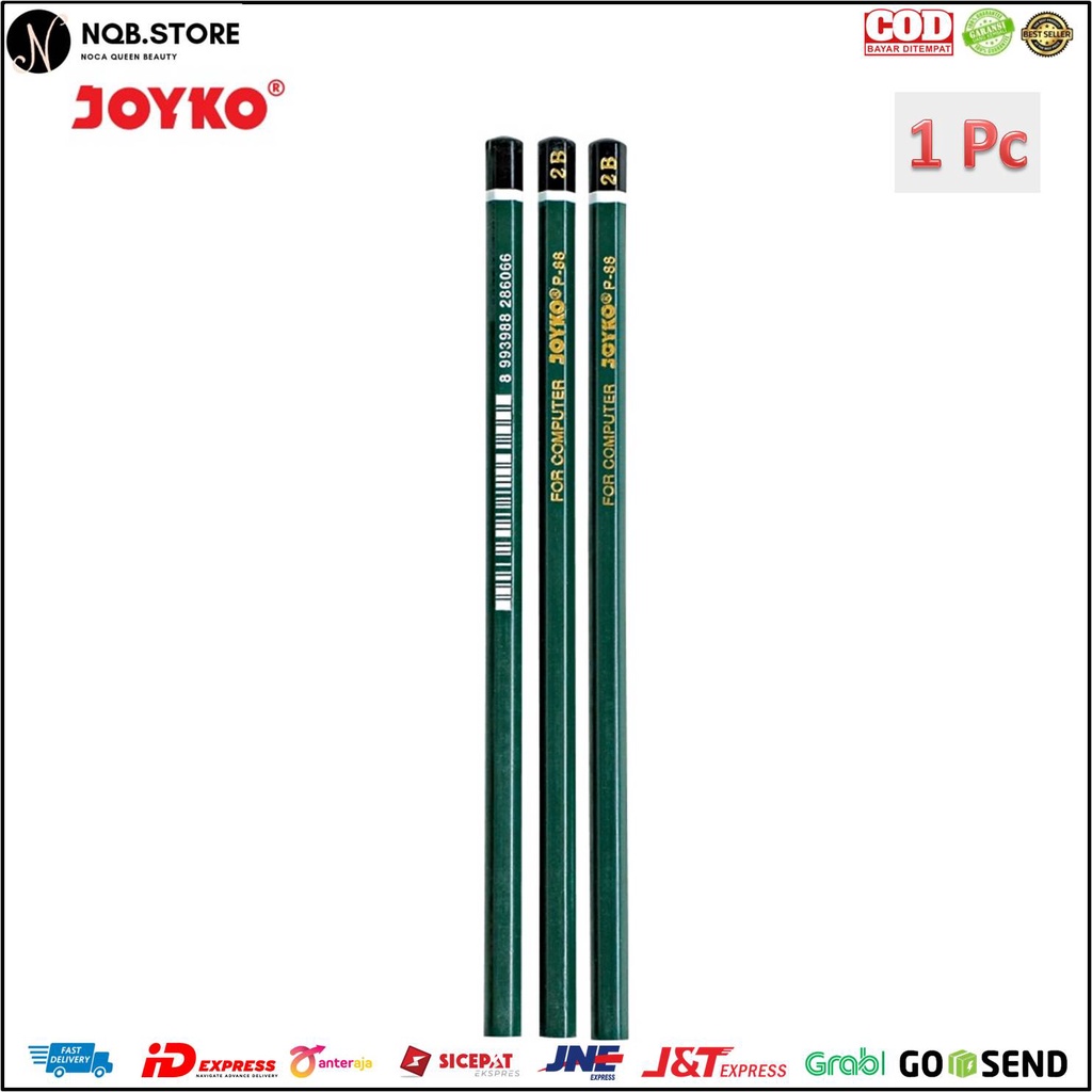 

NQB - Pensil 2B JOYKO - Standar Komputer - Pensil Tes Ujian Pencil For Computer