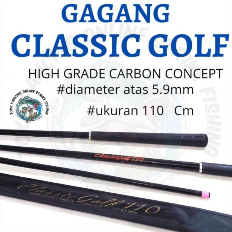STICK GOLF CARBON GAMARU 110 CM UNTUK CUSTOM JORAN BESUTAN