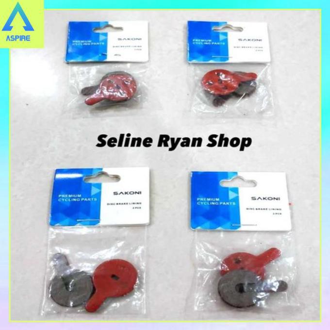Kampas Rem Sepeda Mtb Seli Model Bulat Sakoni Per 2 Pcs