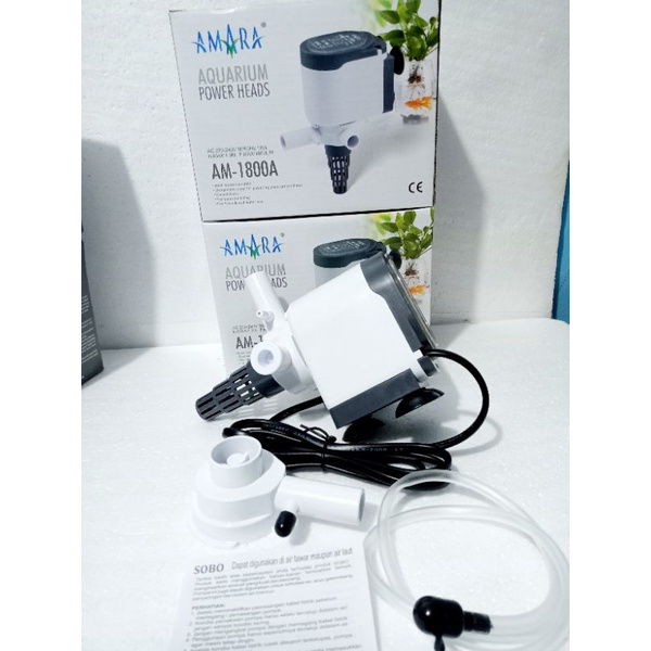 POMPA AIR AQUARIUM POWER HEAD BARU AMARA AM-1200/1600/1800A