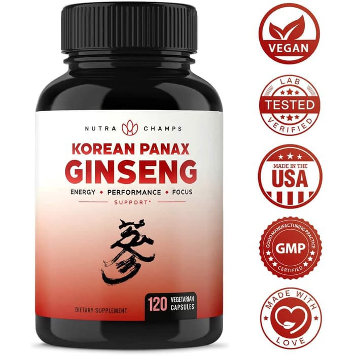 

NutraChamps Korean Red Panax Ginseng