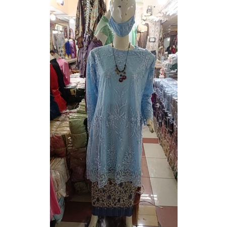 Setelan kabaya tunik aqila//kebaya tunik terbaru//kebaya kondangan//kebaya pesta kekinian//kebaya