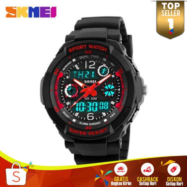 SKMEI Jam Tangan Anak Laki JT 127 Jam Tangan Anak2 Waterproof Murah Jam Cowok Keren Kekinian