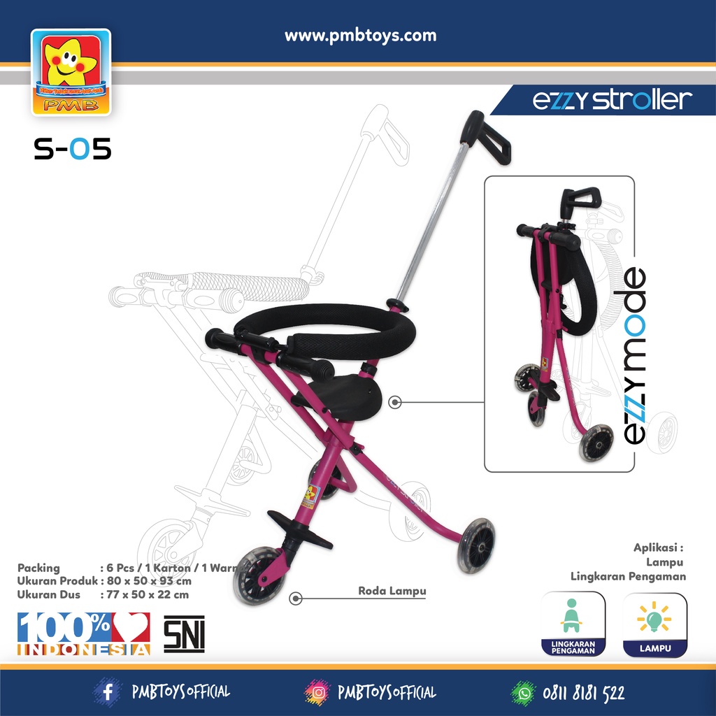 Baby Stroller PMB EZZY (S-05)