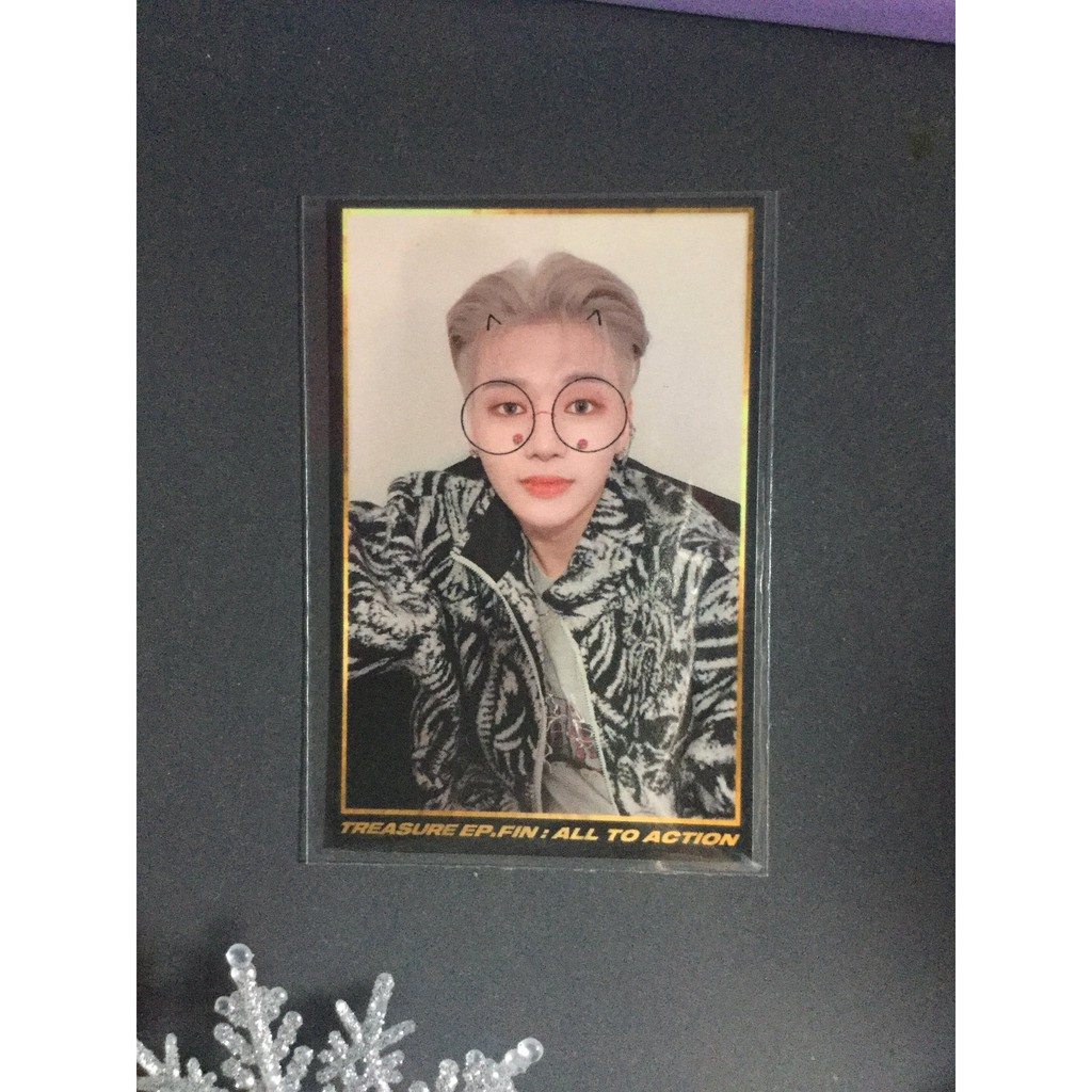 ATEEZ WOOYOUNG EP FIN BROADCAST PHOTOCARD (MOON RIVER)