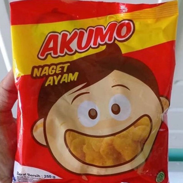 

Akumo Naget Ayam, Chicken Nugget, Kemasan 250gr