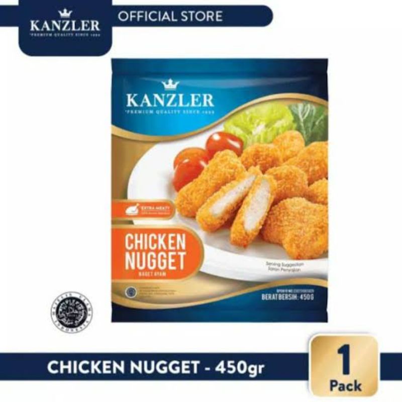 

Kanzler Chickeen Nuget Original 450 Gram