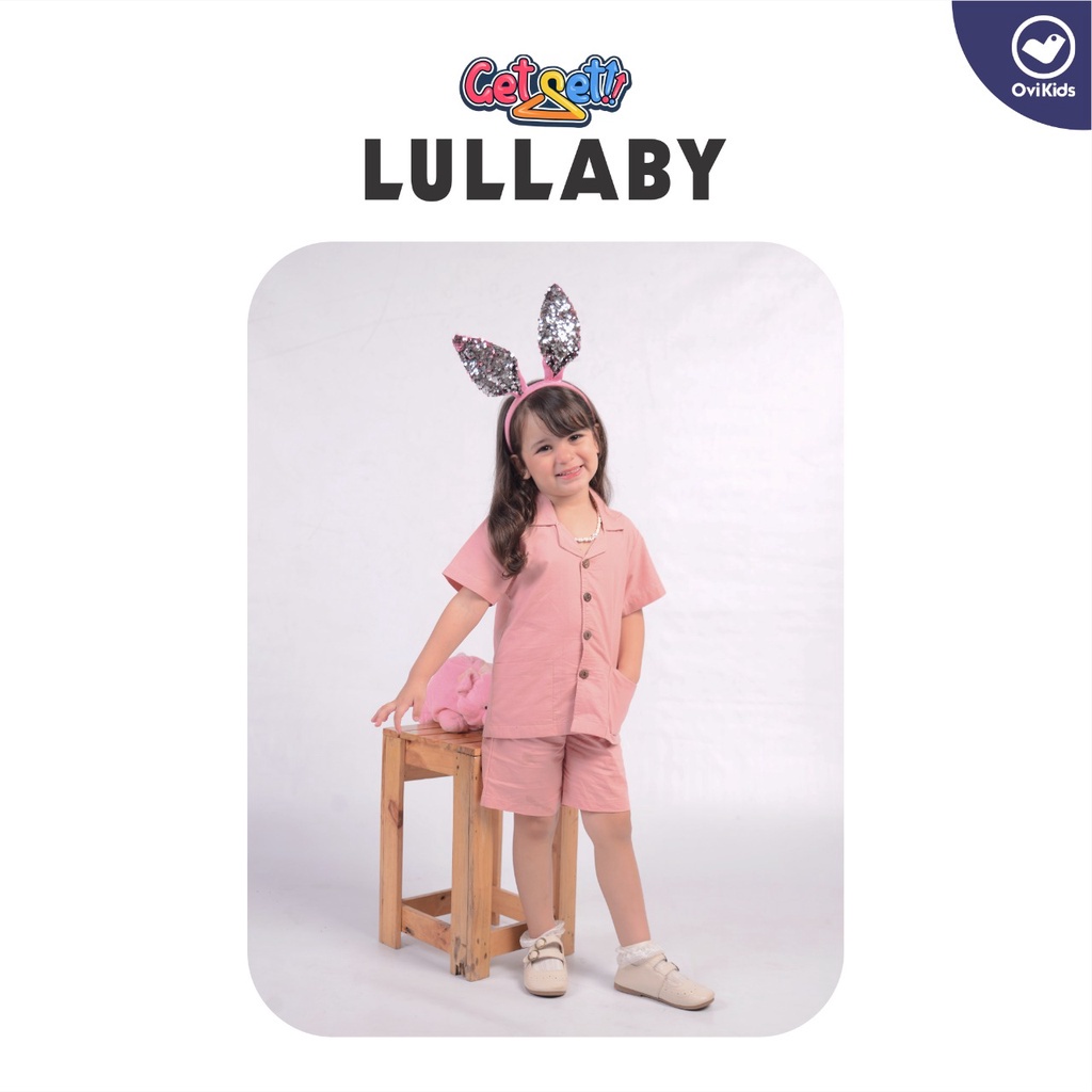 SETELAN PIYAMA ANAK LULLABY BAJU PENDEK CELANA PENDEK SETELAN BAJU ANAK 6 BULAN - 5/6 TAHUN OVIKIDS