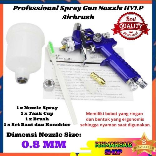 Spray Gun Nozzle HVLP Airbrush