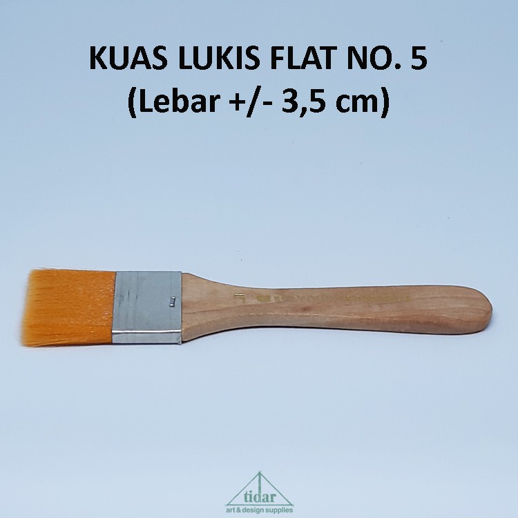 

Brush / Kuas SNTC 598 Gepeng / Datar / Flat No. 5