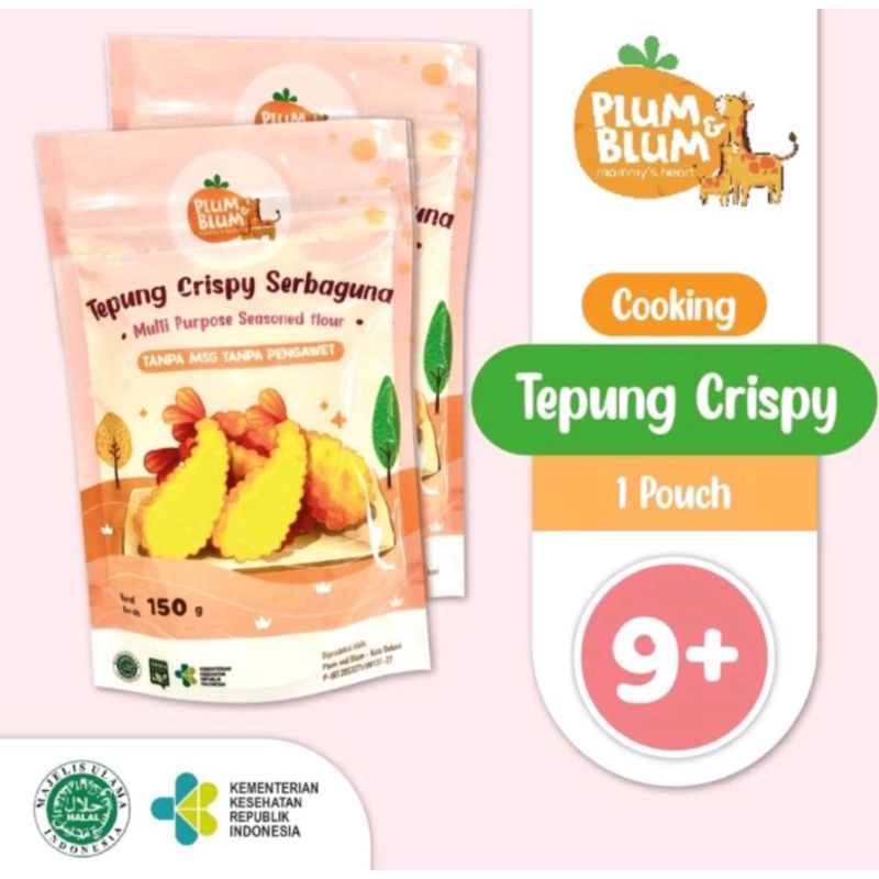 Tepung Crispy Plum and Blum Tepung MPASI Non MSG