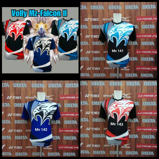 Baju Voli Mizuno Kaos Olahraga Volly Mizuno Falcon Kaos Voli Baju Mizuno Murah