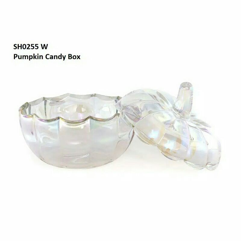 Toples Kristal labu / Candy box Vicenza White