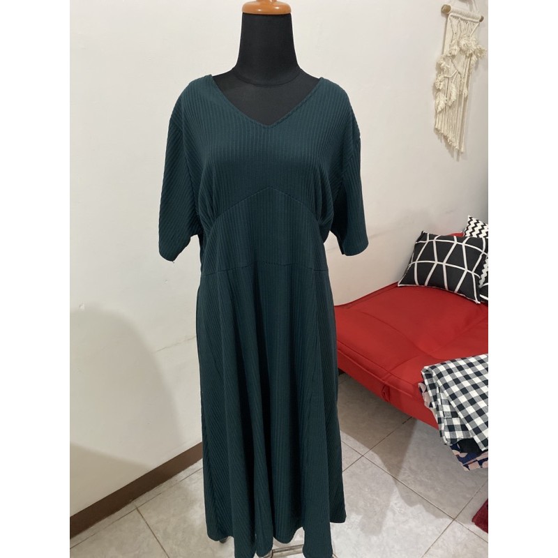 Preloved Dress Hijau Factory Outlet