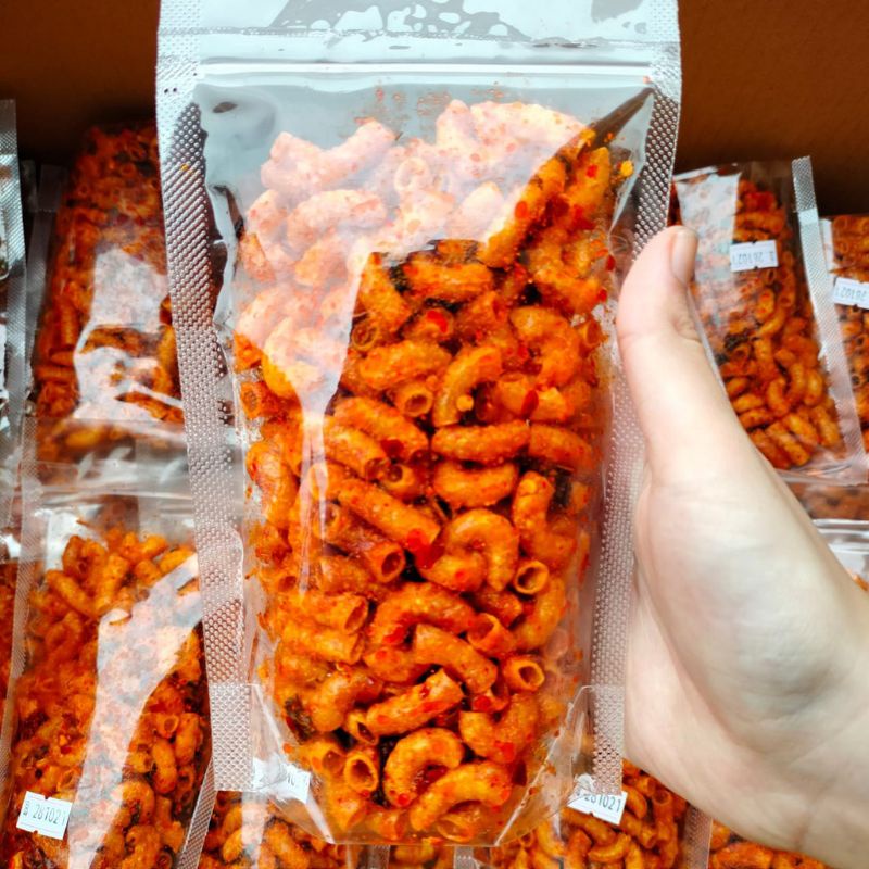 

MAKARONI BUMBU BALADO kemasan 100grm