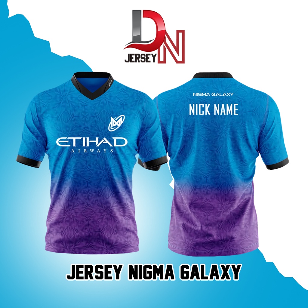 JERSEY BAJU KAOS NIGMA GALAXY 2021 GAME DOTA 2 (FREE NICKNAME)