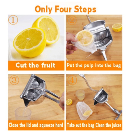 Alat Peras Buah 440 / Manual Juice Pres / Manual Juicer Stainless Steel