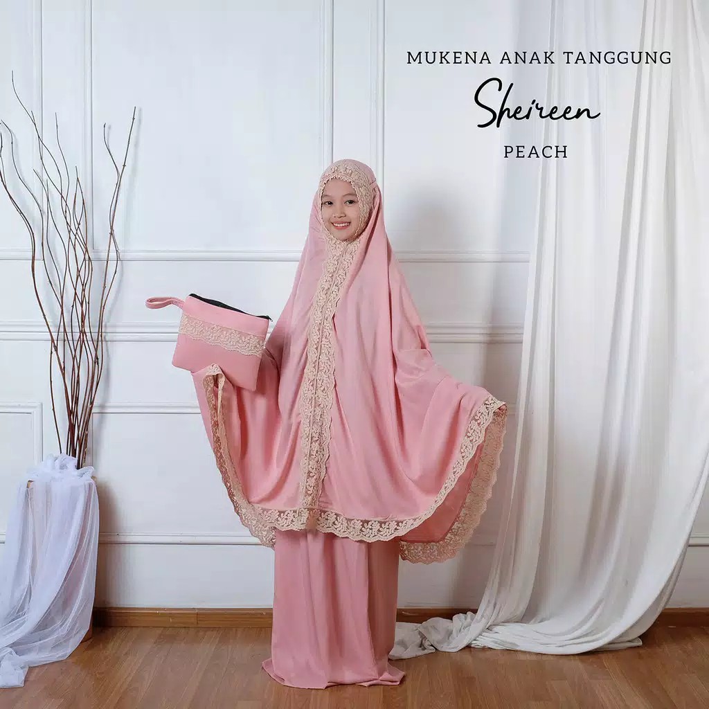 Mukena Shireen Anak Umur 7-9 Tahun Harga Grosir