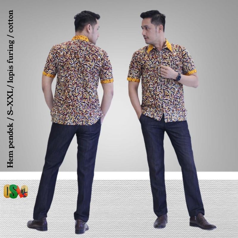 hem batik pendek by oslo