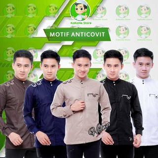 [ BISA COD ] BAJU KOKO MOTIF ANTICOVIT ORIGINAL KOKO HILWA