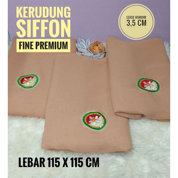 Jilbab dwp sifon fine premium kerudung dwp premium terlaris