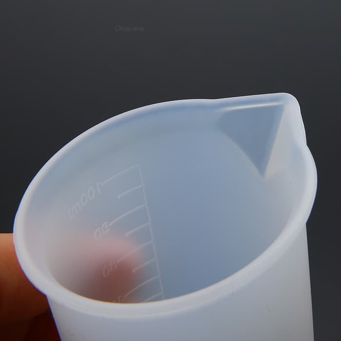 Gelas Takar Ukur Measuring Cup Silicone Resin Casting Moulding -LB14