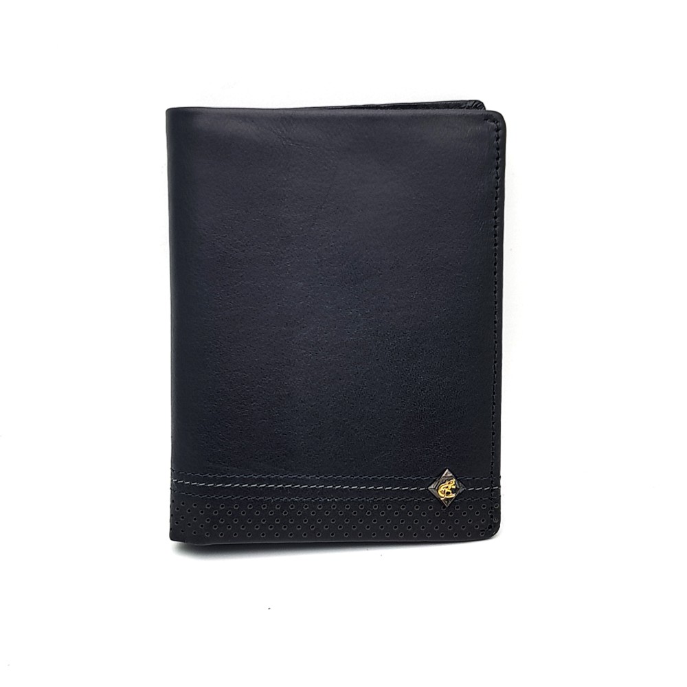 DOMPET PRIA KULIT ASLI IMPORT MURAH - COSSET PL RON BLACK