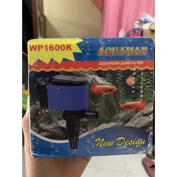 Pompa Air Celup Aquarium Aquascape Akuarium AQUAMAN WP 1600 K 1600K