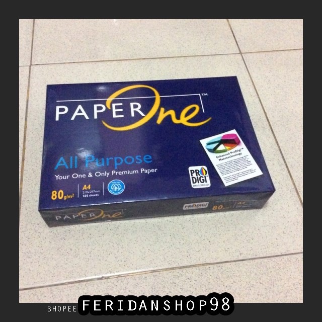 

BT167 KERTAS A4 80GR BEST PAPER ONE BY FERIDANSHOP98