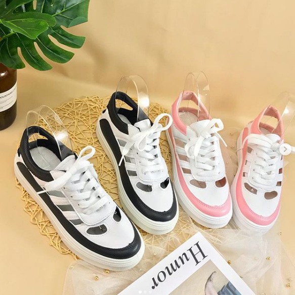 Sneakers NB2 sepatu wanita import realpict