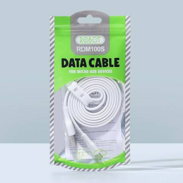 ROBOT RDM-100S ORIGINAL Kabel Data Micro USB 100 CM GARANSI